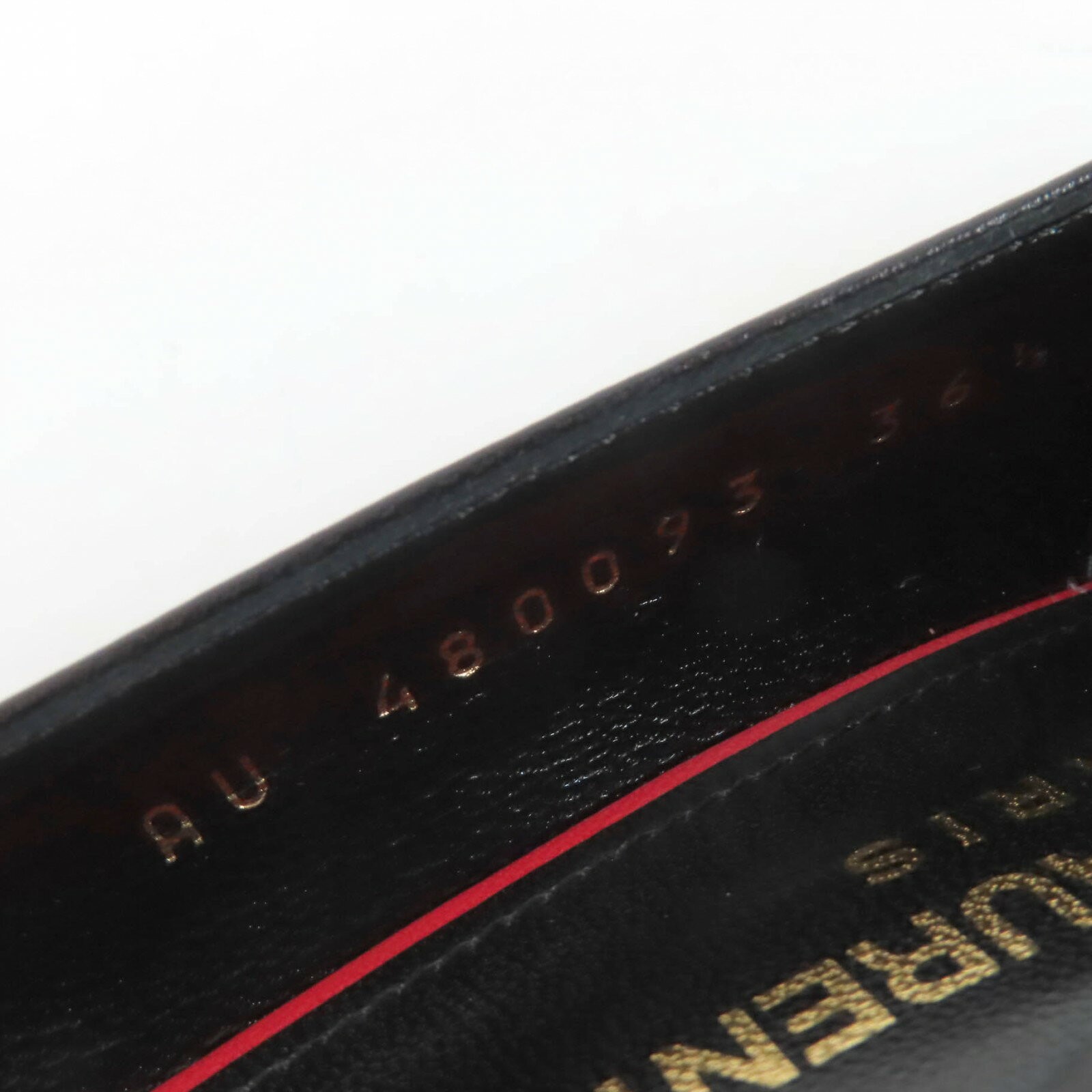 Saint Laurent Paris Shoes Pumps Heel EU 36.5 US 6.5 Leather Black Authentic thumbnail 10