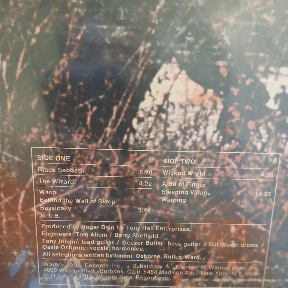 black sabbath vinyl - Image 2 of 2