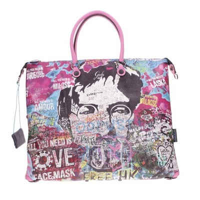 Gabs Tasche Leder Damen Rosa Multi G3 Plus Gr. L