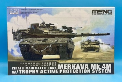 MENG 1/72 72-006 ISRAELI MBT MERKAVA Mk.4M w/TROPHY ACTIVE PROTECTION SYSTEM New