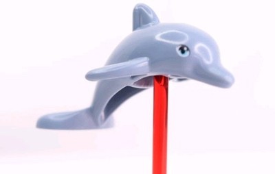 Lego Sand Blue Dolphin For Friends, City, Elves Jumping Sea Animal Life 13392p01
