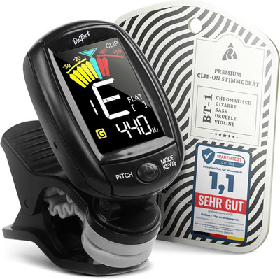 BELFORT  Tunemax Clip-On Tuner Für Alle Instrumente - Universal-Stimmgerät Für G