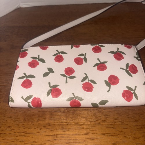 Kate Spade/Dana/Small Flap Crossbody Bag/Red Roses/Neu/ohne Etikett - Bild 4 von 8