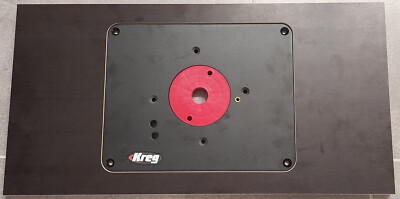 Frästischplatte GTS 10 xc für Kreg 21mm Einlegeplatte Fräsplatte Bosch