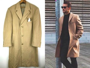 ralph lauren camel hair coat mens