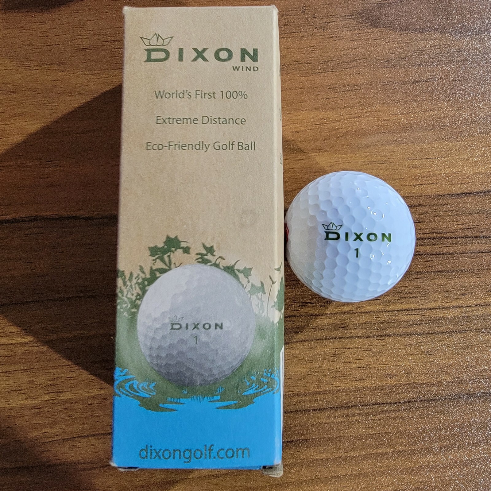 Brand New Dixon Wind EcoFriendly Golf Balls Extreme Distance 3