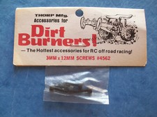 VINTAGE THORP DIRT BURNERS 4562 3MM X 12MM SCREWS LONG MOTOR SCREWS 4562 NIP