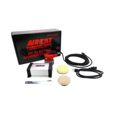 Aircat 6700-DCE-3 3" Dc Electric Sander & Polisher, Small, Red and Black