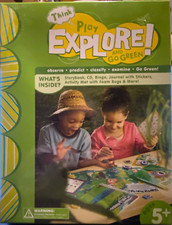 Learning Horizons Think Play Explore And Go Green Storybook CD BINGO Journal Bug