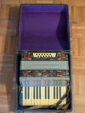 Vintage 1931 Art Deco Supertone Accordion