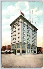 Postcard Hotel Rickman, Kalamazoo Michigan Posted 1910 Vintage