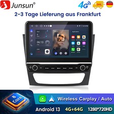 4+64GB F&uuml;r Mercedes Benz CLS E-Class W211 W219 Android 13 Autoradio GPS Navi SWC