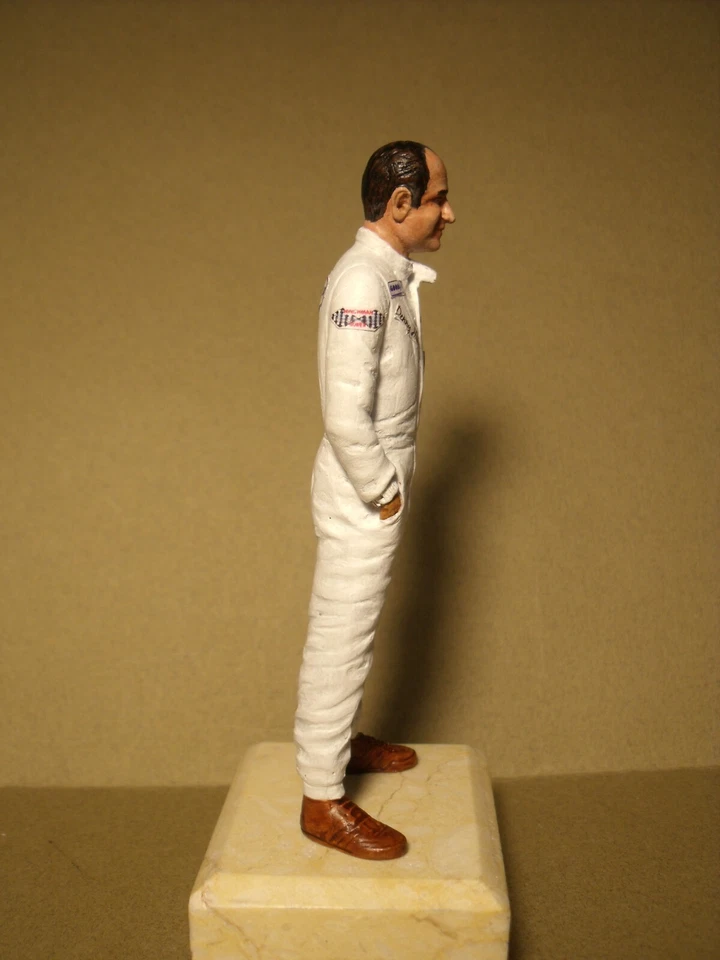 1/18 FIGURE DENNY HULME VROOM PAINTED FOR GP REPLICAS SPARK SHELBY EXOTO GMP - Image 3 of 4