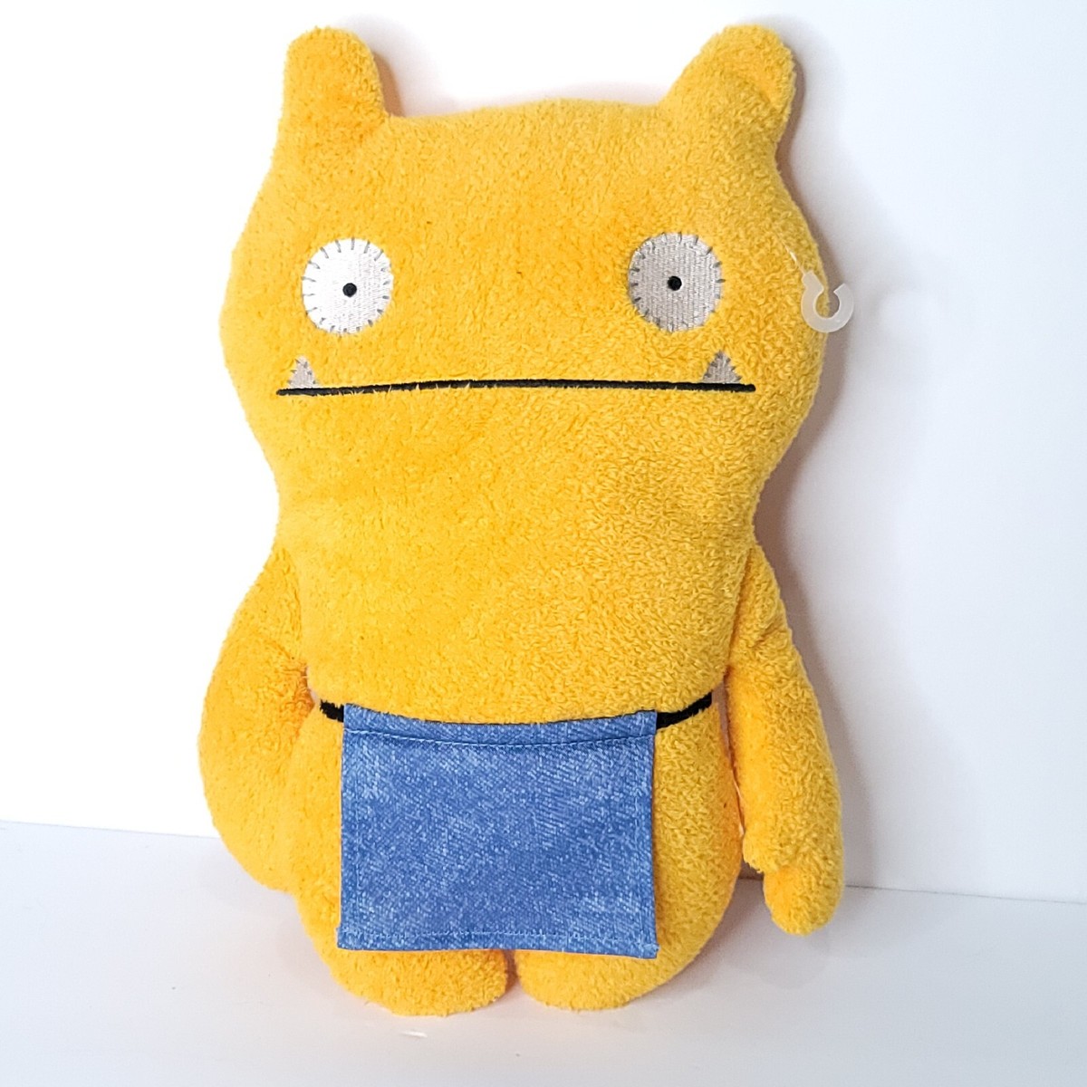 Ugly Dolls Wage 13” Plush Yellow Blue Apron Stuffed Animal No Tags Soft