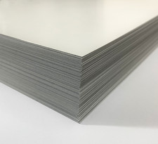 Black Core TCG Cardstock -  Smooth Blank - 310gsm - DIY Proxies - 20 A4 Sheets