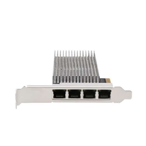 I225 Chips RJ45 Network Adapter PCIe x4 4 Port 2.5Gbps Gigabit Etherent Lan Card - Picture 3 of 4