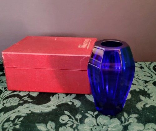 MOSER Dark Cobalt más pequeño de la serie DIVA con caja original años 40 rara belleza+ - Imagen 2 de 19