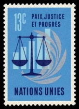 UNITED NATIONS 214 - UN 25th Anniversary "Peace, Justice, Progress" (pa14027+)