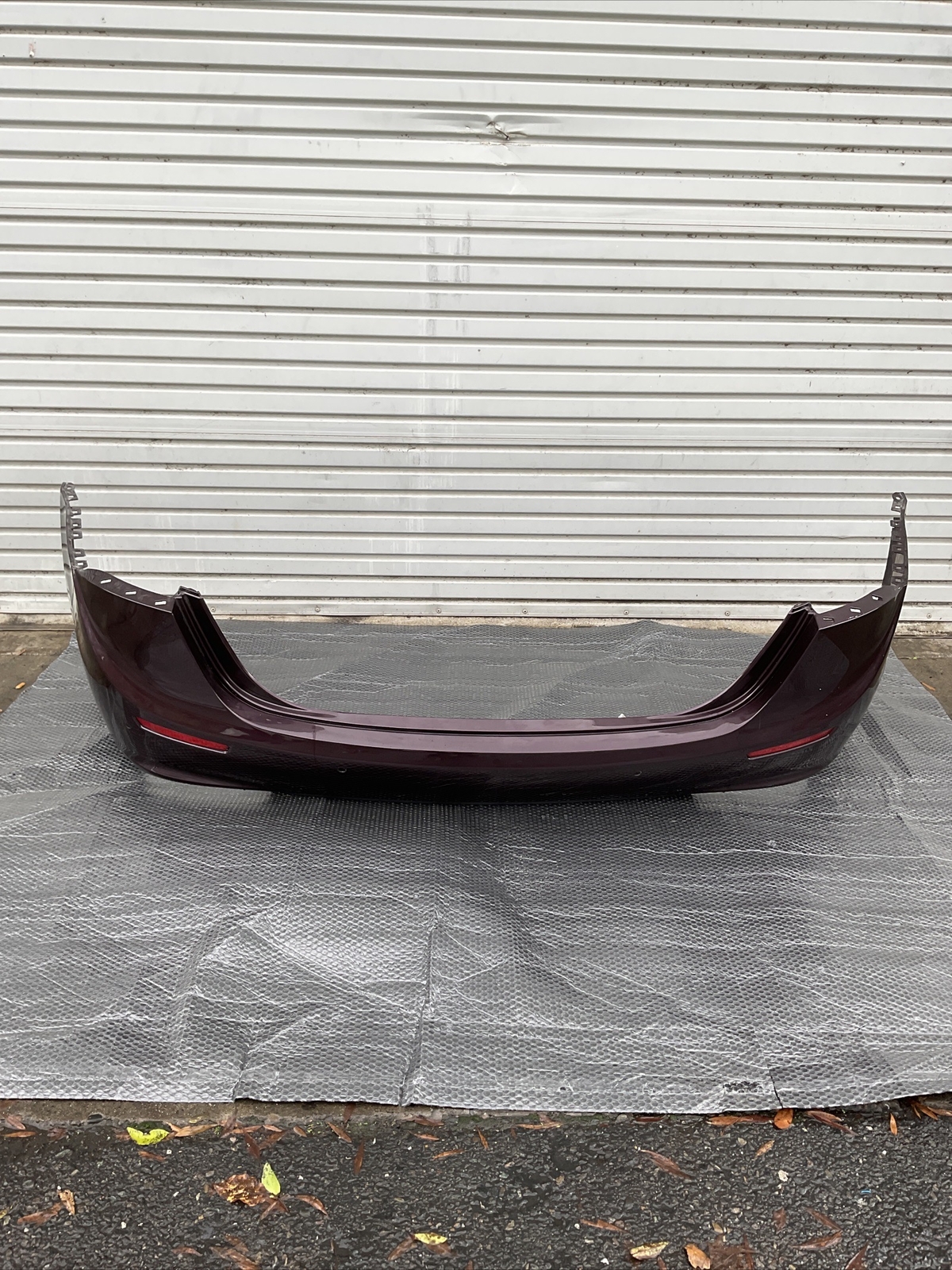 2014-2019 MASERATI GHIBLI OEM REAR BUMPER COVER ASSEMBLY W/ PARK ASSIST