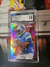 2014 Panini Prizm #43 Reggie Bush NFL Shield Prizm CGC 10 #/75