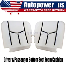 Driver & Passenger Bottom Seat Foam Cushion For 2004 2005 Chevy Silverado Tahoe