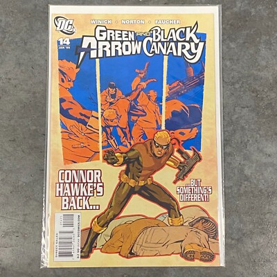 Green Arrow and Black Canary #14 (2009, DC Comics): Connor Hawke s Back Comic