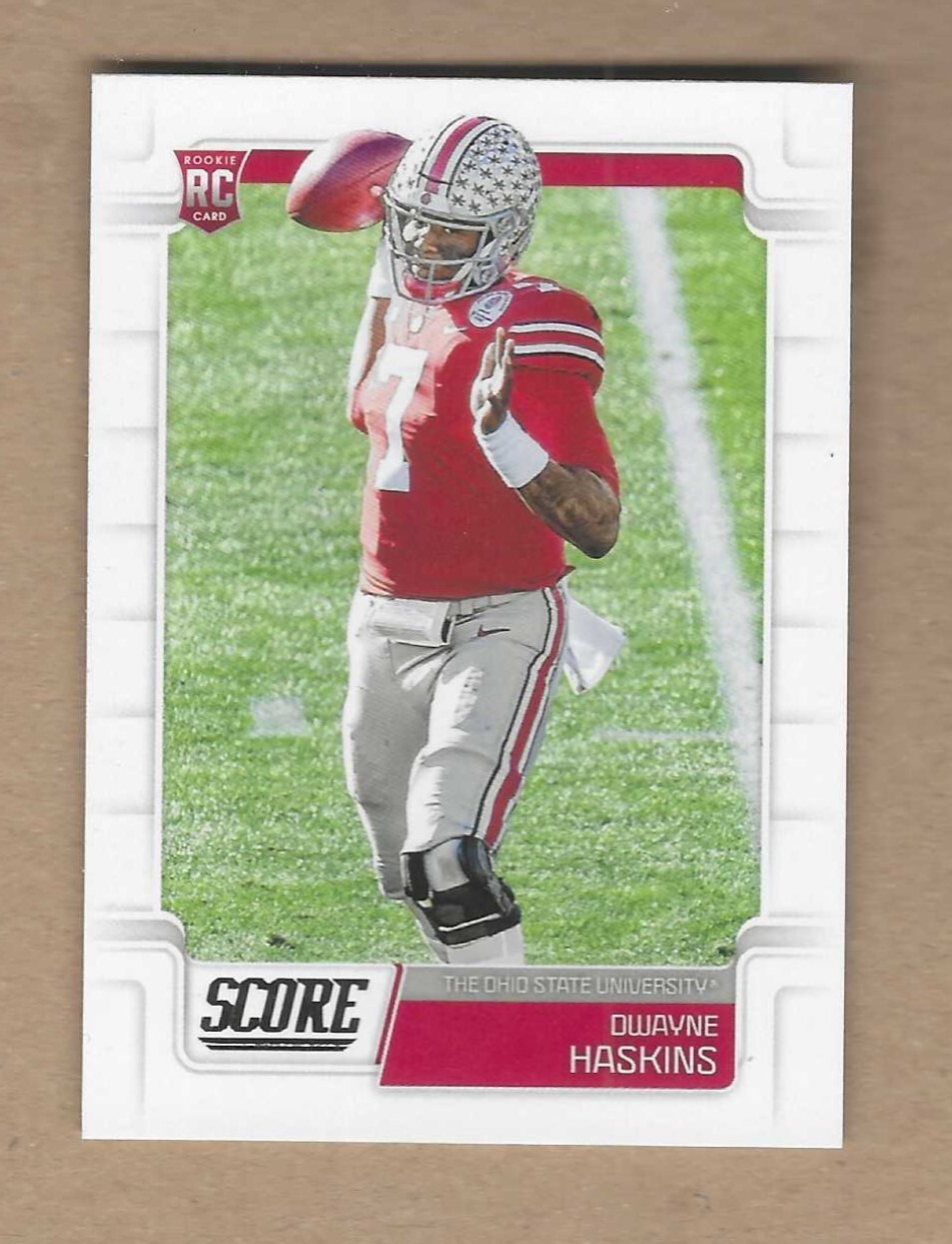 DWAYNE HASKINS 2019 PANINI SCORE ROOKIE #332 OHIO STATE