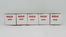 4042 Tube 5 Tubes RCA Pencil Triode 5675 Air Cooled Tube NOS