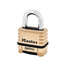 Master Lock 1175D Proseries Laiton 4 Chiffre Cadenas 57mm