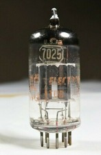 Guitar Amplifier Vacuum Tubes 7025 RCA Mfg U.S.A. 1 tube