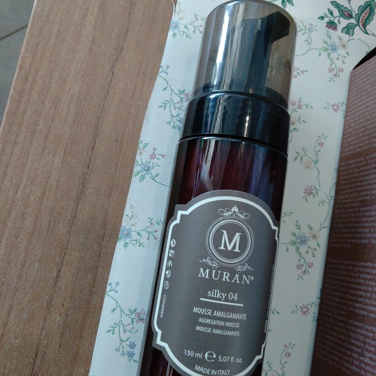 Muran Silky 04 mousse amalgamante 150 ml professionale RARO Made in Italy - 3