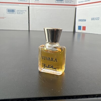 Vintage VIVARA Perfume By Emilio Pucci PURE PARFUM 2mL MICRO MINI Dab EARLY VERS