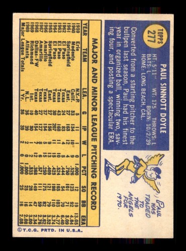 1970 TOPPS BASEBALL 190 TO 393 / SEE DROP DOWN MENU FOR CARD YOU WILL RECEIVE. - Picture 78 of 262