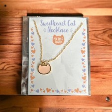 Cat Lady Box Sweetheart Cat Necklace New