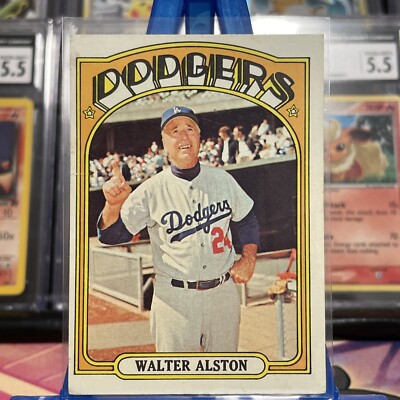 1972 Topps - High # #749 Walter Alston