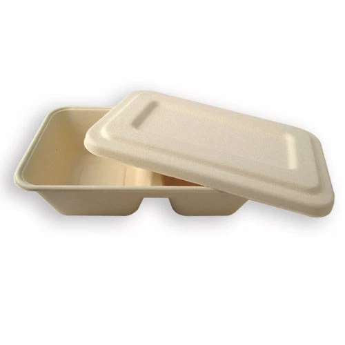 Naturelle Boîte Repas Pulpe 1000m + Couvercle - 10 pcs