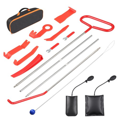 #ad 15PCS Stainless Steel Repair ToolsCar Tool Kits for Vehicles with Carrying Bag $42.52