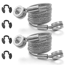 2pcs Hood Restraint Cable Compatible with Peterbilt 389 388 384 Trucks, Part ...