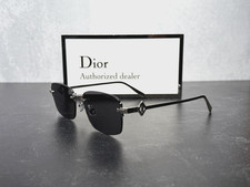 CHRISTIAN DIOR CD DIAMOND S11U SUNGLASSES F0A0 SILVER w/GRAY LENS SHIPS TODAY 