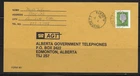Canada AB Alberta - Burdett 1980 CDS Cancel Cover - Town Postmark
