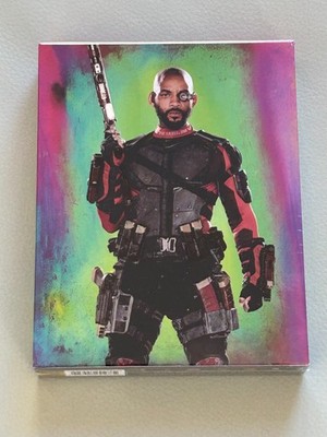 HDZeta. Suicide Squad Lenticular Full Slip Steelbook DEADSHOT  Edition Neu / OVP