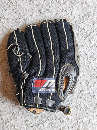 Vintage Mizuno MM125 Baseball Glove RHT Black - Picture 2 of 9