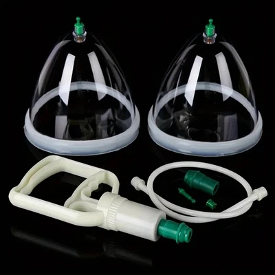 Double Cups Vacuum Electric Breast Enlargement Pump Enhancement Massage Machine