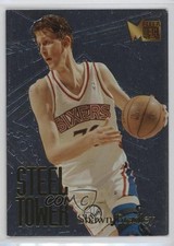 1995-96 Fleer Metal Steel Tower Shawn Bradley #1 0rj7