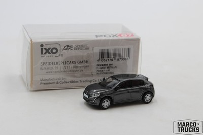 PCX87 Peugeot 208 II Dark Gray 2019 1:87 /PC205