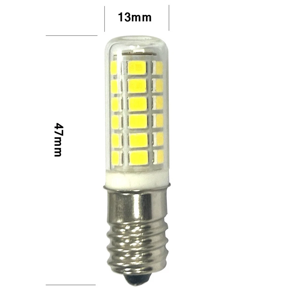 5pcs E12 C7 Candelabra LED Light Bulb 39-2835 T4/B4 Lights Lamp 2.5W 120V Bulbs - Image 2 of 2