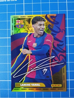 Lamine Yamal Kromix K43 Panini Tributo Barcelona 2024-2025 MEGA