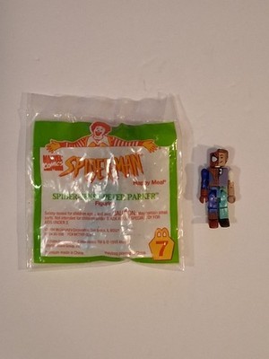 Marvel Minimates Series 2 Peter Parker & 1994 McDonald's Happy Meal Spider-Man 