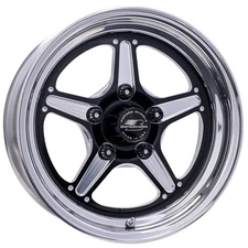 BILLET SPECIALTIES Street Lite Black Wheel 15X8 5.5IN BS BRS23580L6155
