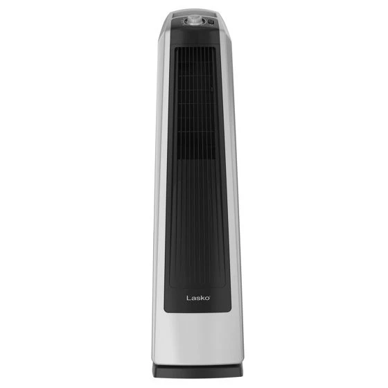 Ventilador Torre Oscilante Alta Velocidad Lasko 35" con 3 Velocidades, Gris/Negro, U35105 Foto 4 de 4